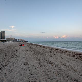 Photo Textures of Background Miami South Beach